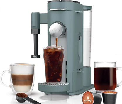 Ninja Pods & Grounds Coffee Maker, K-Cup Compatible, Sage Green, PB051SG