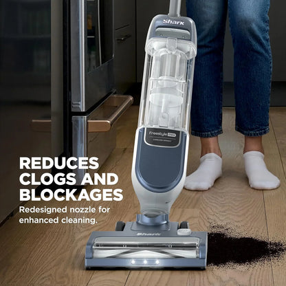 Shark Freestyle Max Cordless Upright Vacuum, Stone, SV2002HST