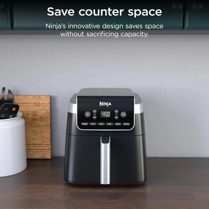 Ninja Air Fryer XL with MaxCrisp, 6.5 Qt, 6-in-1, Grey, AF181