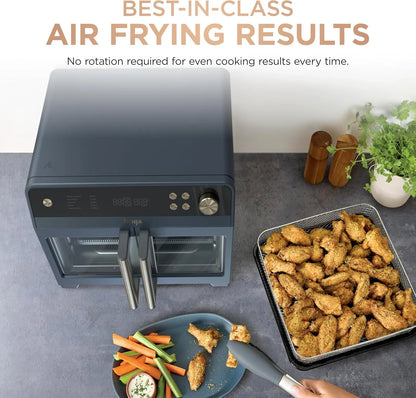 Ninja French Door Premier Air Fry Oven, 10-in-1, Cyberspace, FO101BL