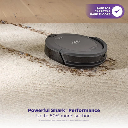Shark Navigator Robot Vacuum, SmartPath Navigation, Steel Grey, RV2110