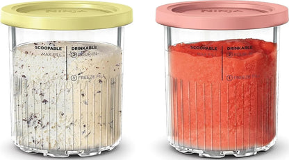 Ninja® CREAMi® XL Tubs 2 Pack with Storage Lids, XSKPNTLD2