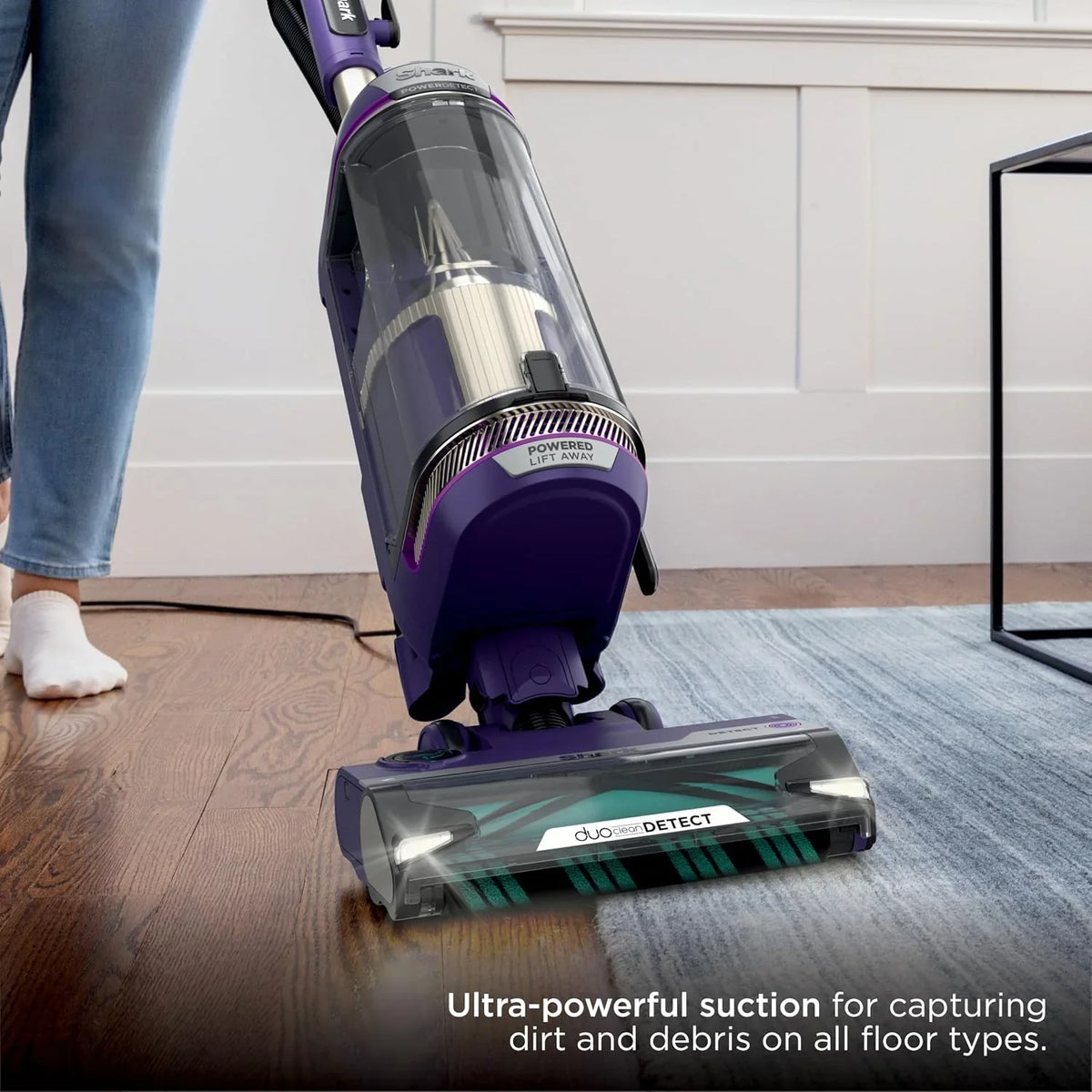Shark PowerDetect Upright Vacuum, HEPA, Powered Lift-Away, AZ4002