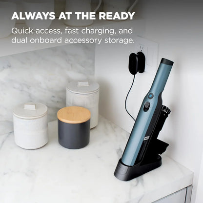 Shark WANDVAC Cordless Hand Vac, Cove Blue, WV201BLBRN