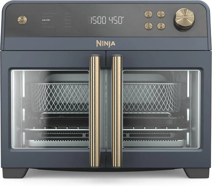 Ninja French Door Premier Air Fry Oven, 10-in-1, Cyberspace, FO101BL
