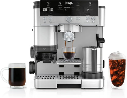 Ninja Luxe Café Premier 3-in-1 Espresso Machine, Drip Coffee, & Cold Brew
