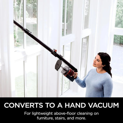 Shark Cordless Vertex Pro Lightweight Cordless Stick Vacuum, Red, IZ662H