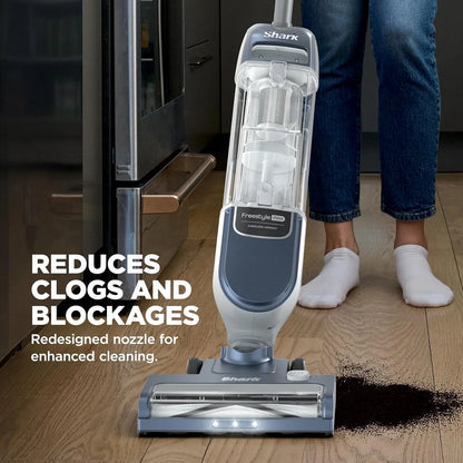Shark Freestyle Max Cordless Upright Vacuum, Nordic Blue, SV2002