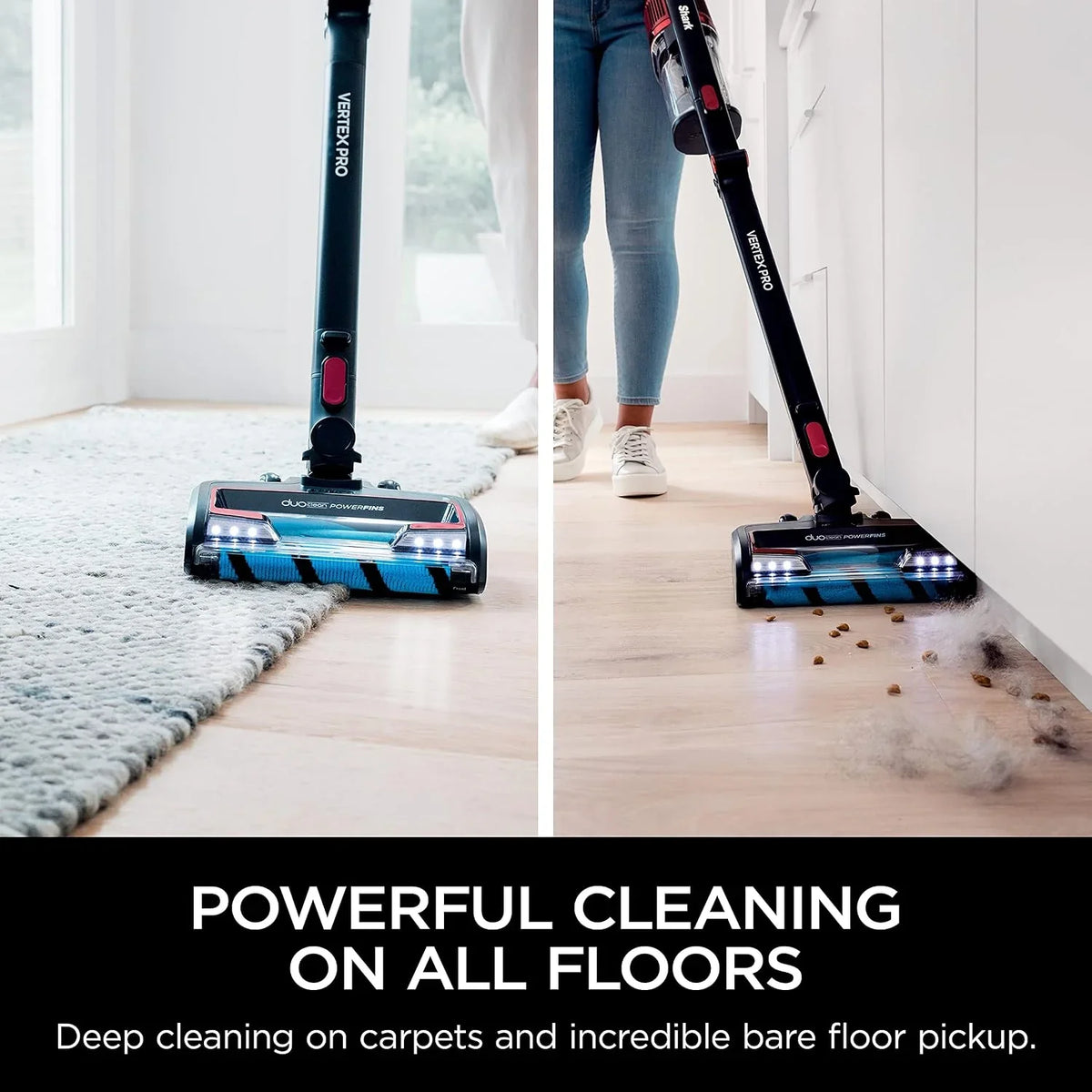 Shark Cordless Vertex Pro Lightweight Cordless Stick Vacuum, Red, IZ662H