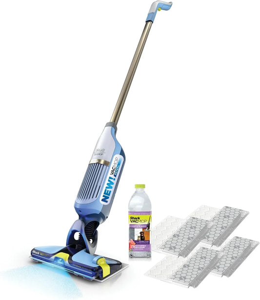 Shark VACMOP Reveal Cordless Vacuum & Spray Mop, Blue, VM401BL