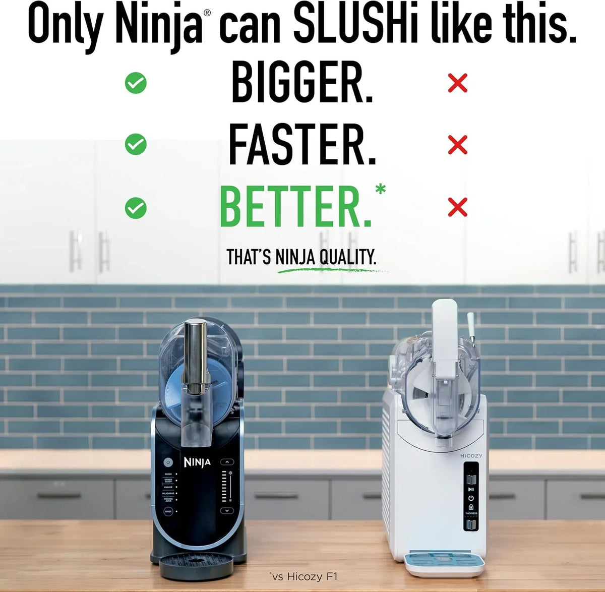 Ninja SLUSHi Professional Drink Maker, 7+ Servings, Black, FS301