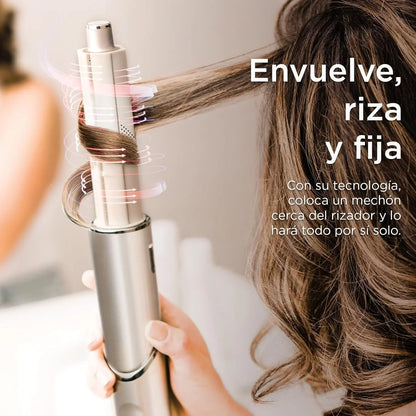 Shark HD435 FlexStyle Air Styling & Drying System,Powerful Hair Blow Dryer & Multi-Styler with Auto-Wrap Curlers,Curl-Defining Diffuser,Oval Brush,&-Concentrator Attachment,Stone,(Pack of 2)
