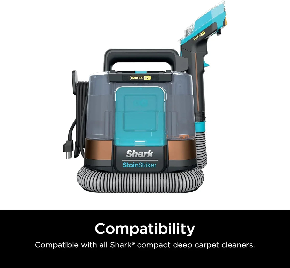 Shark StainStriker Pet Bundle for All StainStriker Portable Carpet Cleaners, Includes 32oz OXY Multiplier formula and 16oz Deep Clean Pet formula, PXCPBUNDLE (Pack of 4)