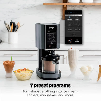 Ninja® CREAMi® 7-in-1 Ice Cream Maker, Ice Cream, Gelato & more, NC299AMZ