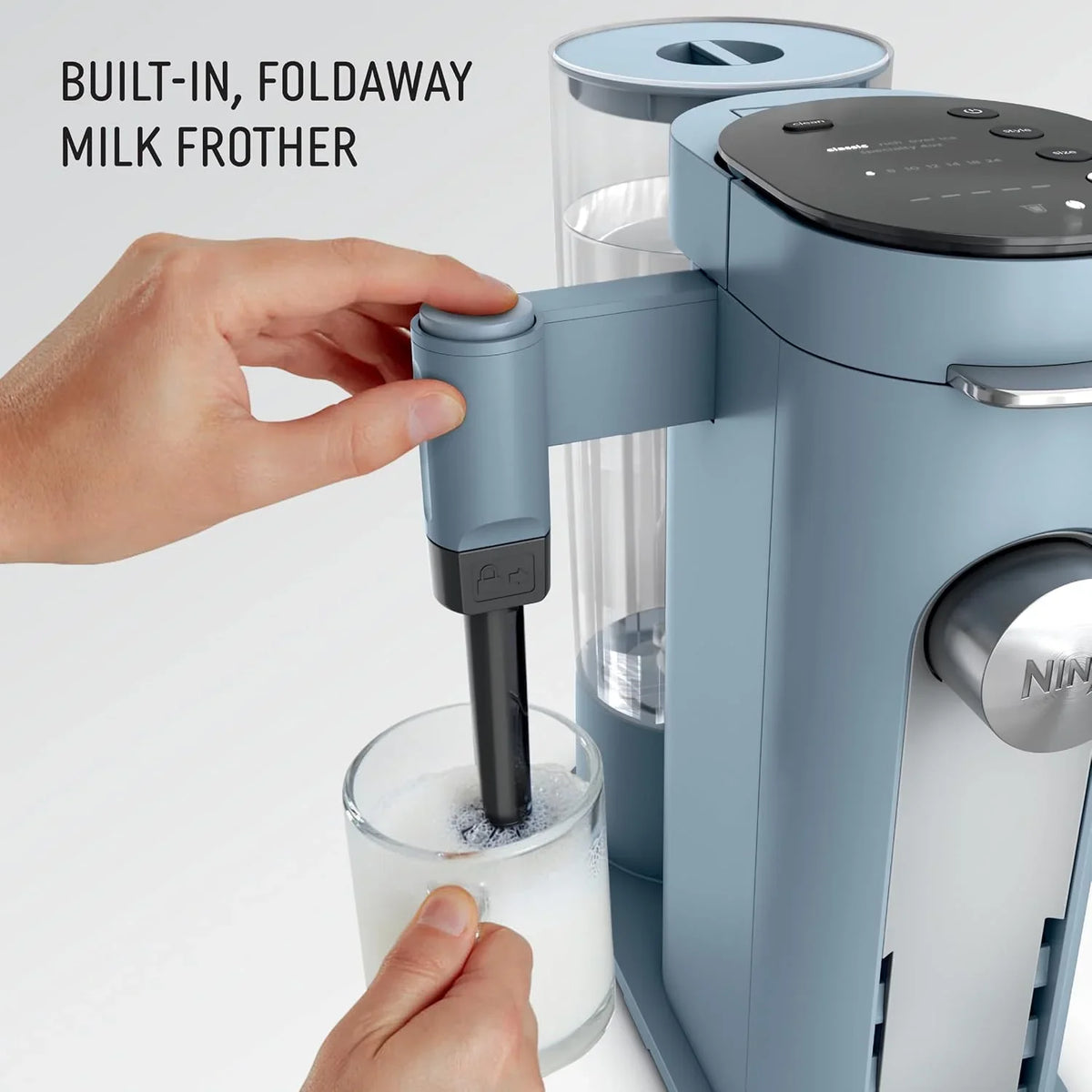 Ninja Pod & Grounds XL Coffee Maker, K-Cup Compatible, Denim Blue, PB055ABL