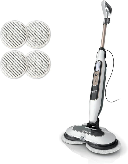Shark Steam & Scrub with Steam Blaster Technology, White, S8201