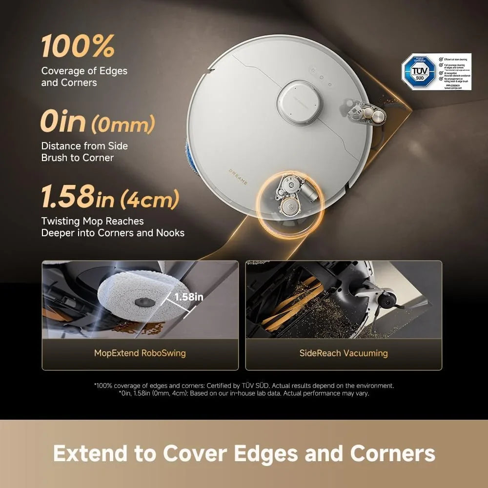 dreame Matrix10 Pro Robot Vacuum and Mop with AI RGB Avoidance