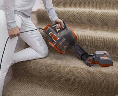 SharkNinja HV301 Rocket Stick Vacuum, Orange and Gray - Renewed, 1 Count (Pack of 1) (Renewed)
