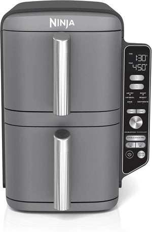 Ninja Air Fryer DoubleStack XL, 10 Qt, 6-in-1, Deep Grey, SL401