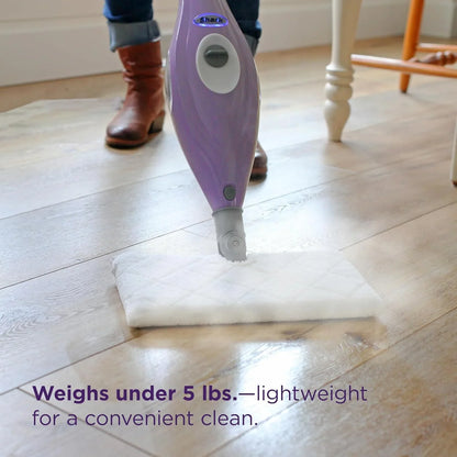 Shark Steam Pocket Mop with 2 Washable Double-sided Pads, Purple, S3501