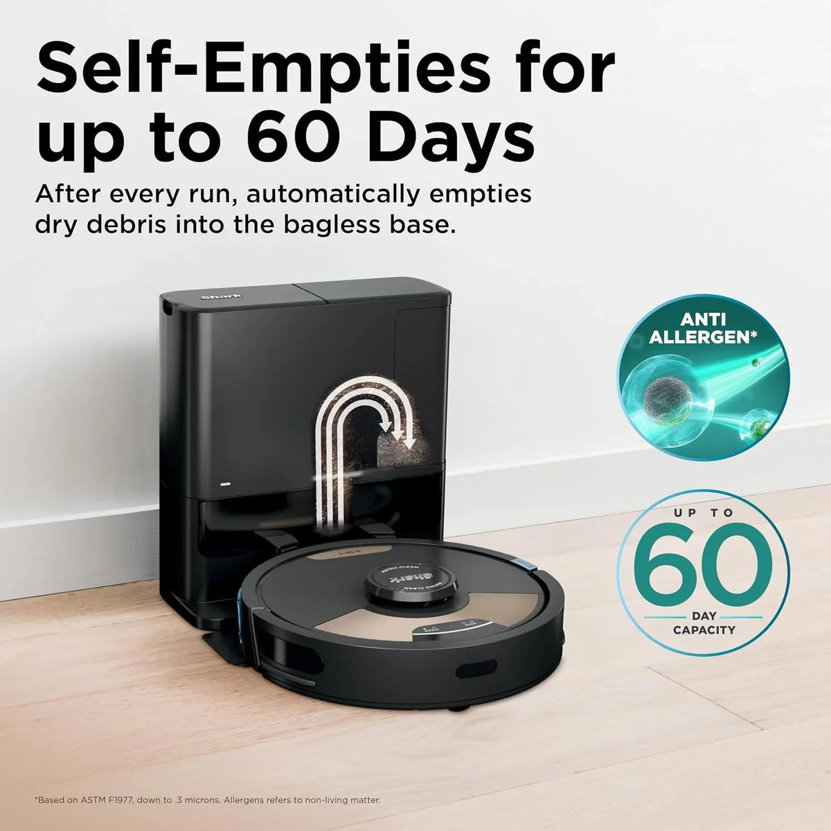 Shark Matrix Plus 2-in-1 Robot Vacuum & Mop, Black/Brass, AV2613WA