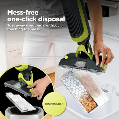 Shark VACMOP Cordless Vacuum & Spray Mop, Gray, VM180